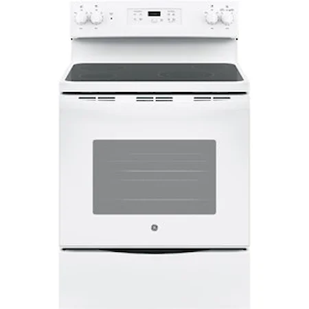 30" Free-Standing Electric Range with 9"/6" Power Boil Element